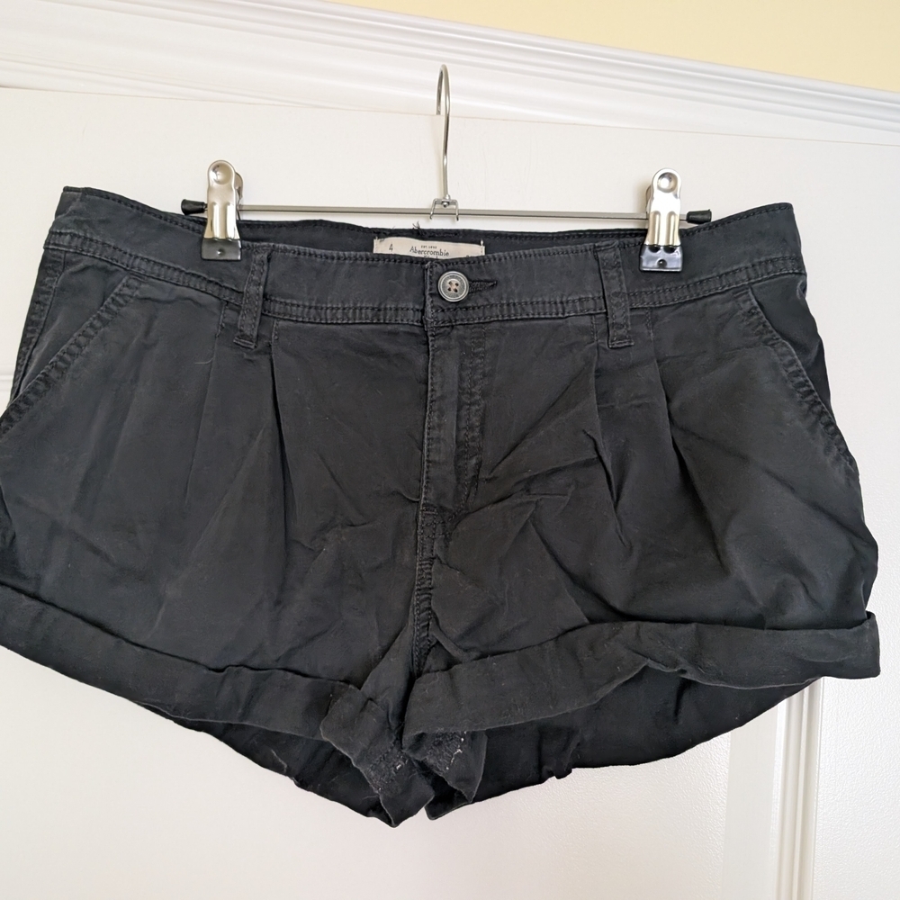 Abercrombie & Fitch Women's Dark Black Shorts